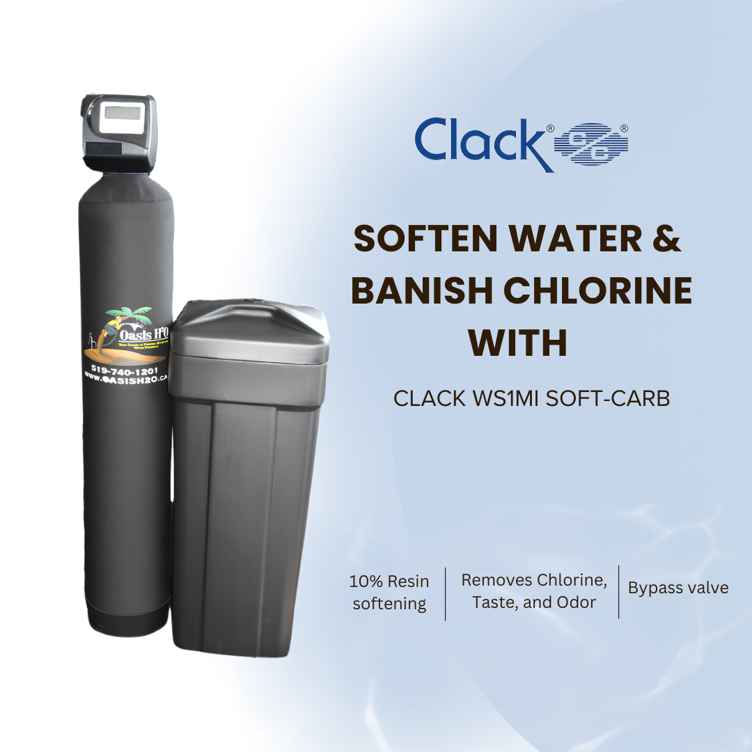 Clack Water Softener/Chlorine Removal Filter (Soft-Carb/Chlor-A-Soft)