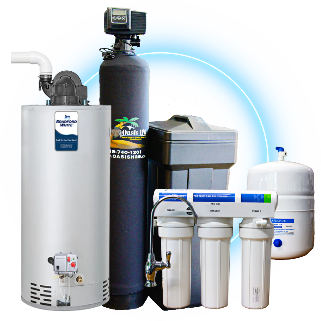 Water Softener, Heater & RO Combo Package Deal