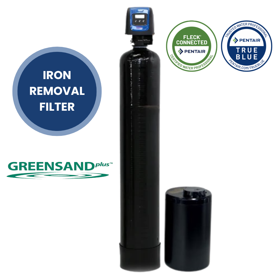 Fleck 5800 SXT Greensand Plus Filter w/ KMnO4 Feeder