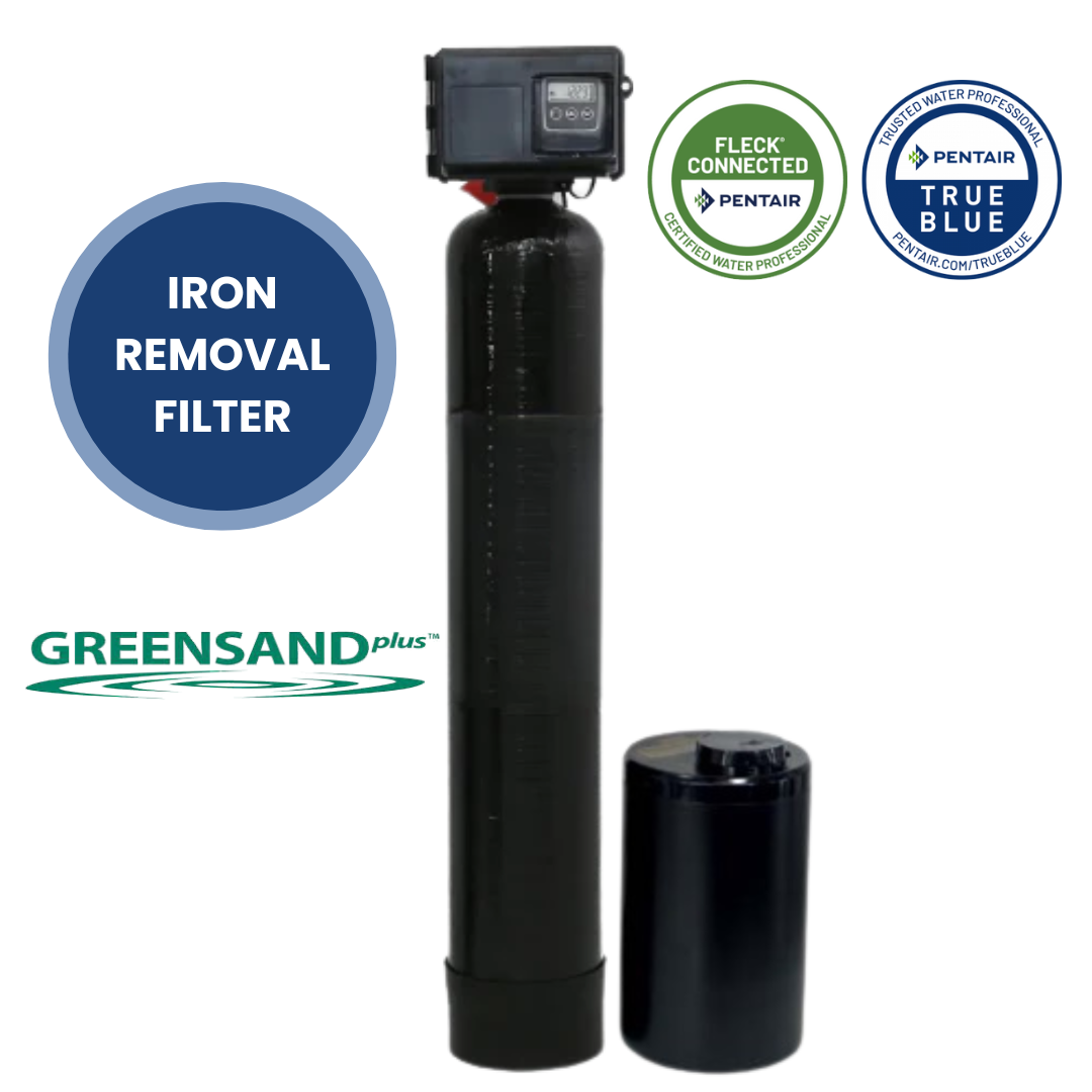 Fleck 2510 SXT Greensand Plus Filter w/ KMnO4 Feeder