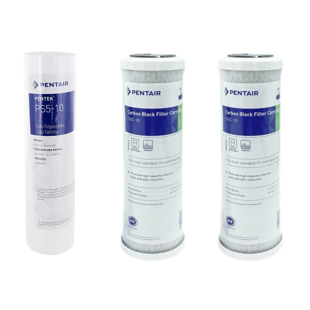 Pentair 75 GPD RO Replacement Filter Kit
