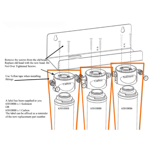 Replacement Canature 475 Manifold Caps (70030058) (70030059) (70030060)