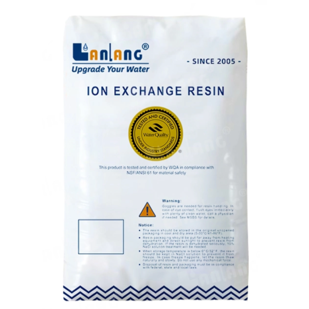 Lanlang Cation Water Softener Resin 8% or 10%