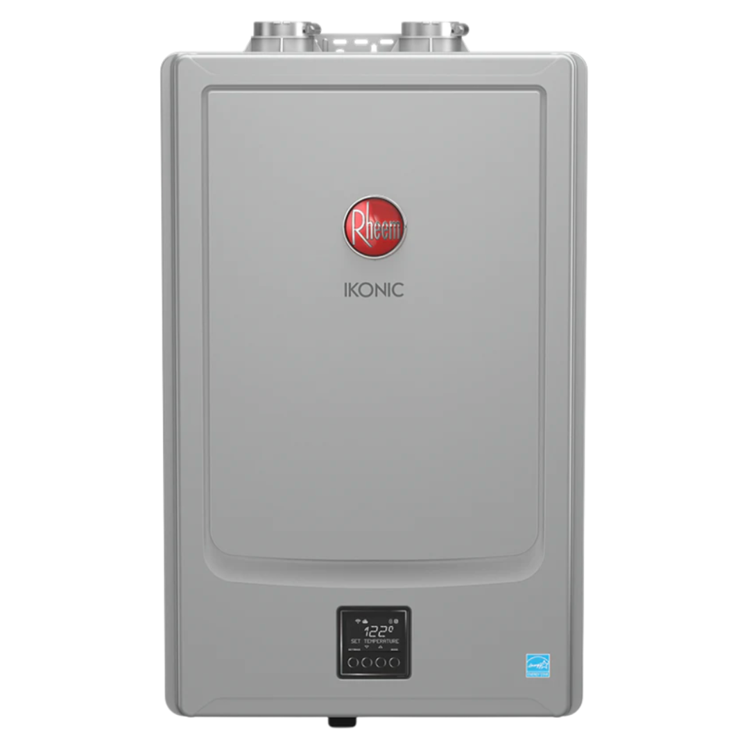 Rheem IKONIC Series Super High Efficiency Condensing Tankless Natural Gas and Liquid Propane Water Heater
