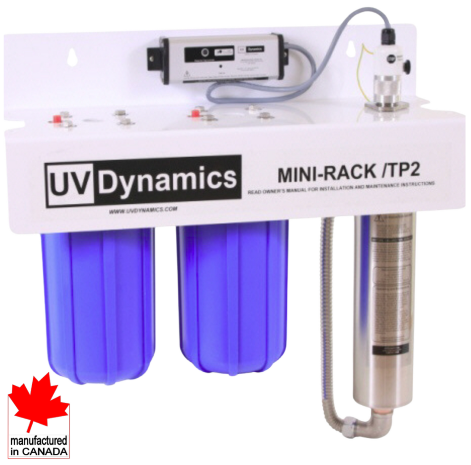 UV Dynamics Mini Rack Systems ( Double 10" Filter Sump )