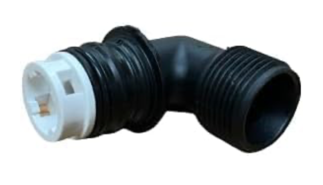 Clack WSI 3/4" Drain Elbow & Retainer Assembly (V4057) (V3962)