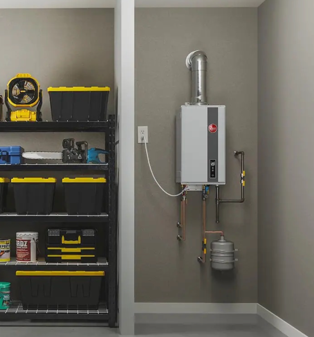 Rheem RTG Series High Efficiency Non-Condensing Tankless Natural Gas and Liquid Propane Water Heater