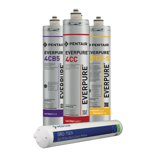 Everpure CONSERV® 75E HIGH EFFICIENCY REVERSE OSMOSIS SYSTEM CARTRIDGE KIT (EV9977-25)