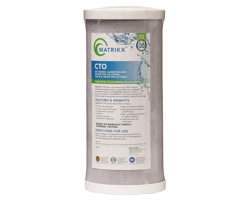 Matrix-CTO Carbon Filter (32-250-10-Matrikx) (32-250-20-Matrikx) (32-450-10-Matrikx) (32-450-20-Matrikx)