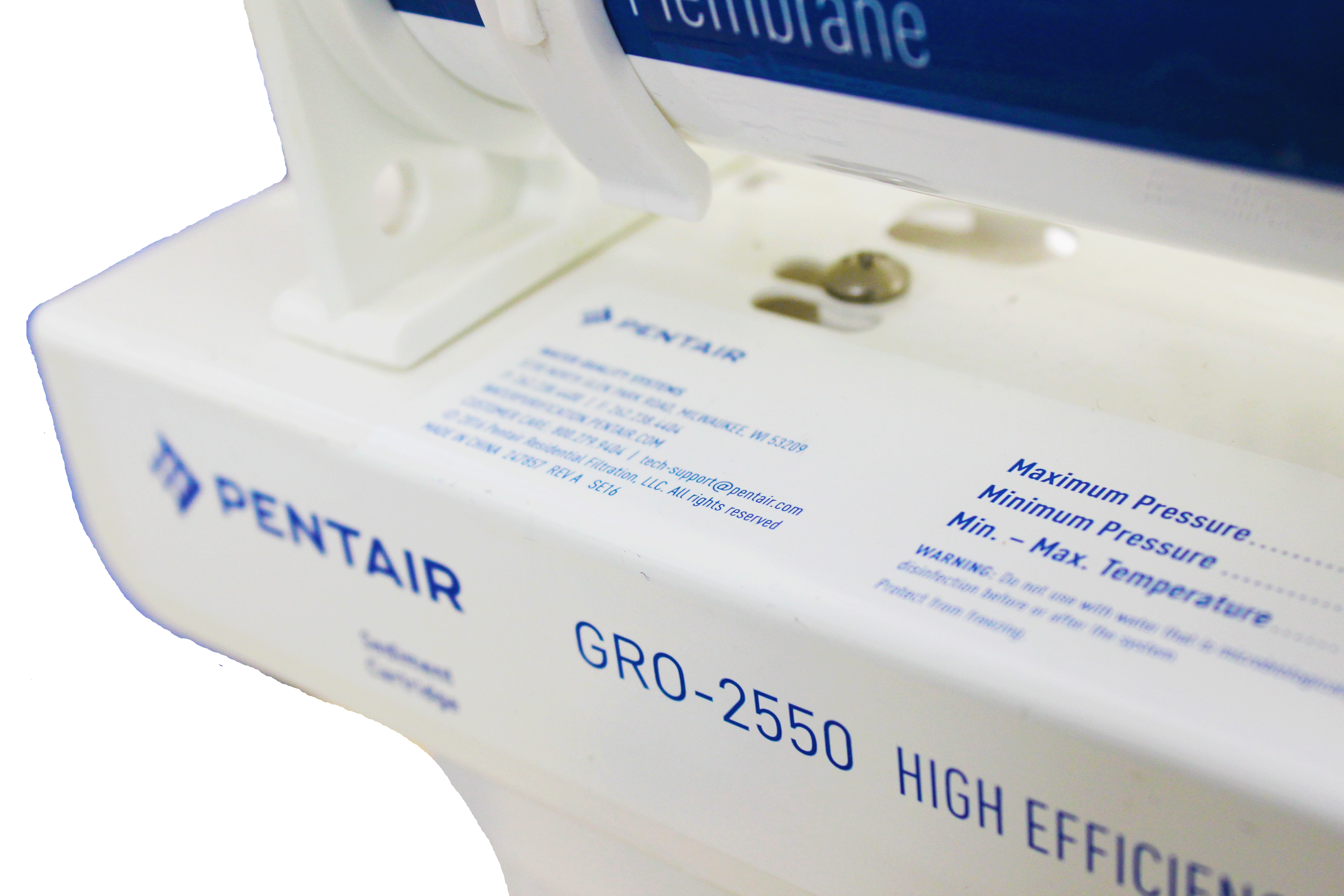 Pentair GRO-50 GPD Series RO System Kit