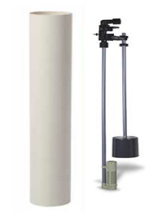Brine Tank with Safety Float 17"x36 " Square ( BT150LH-F )