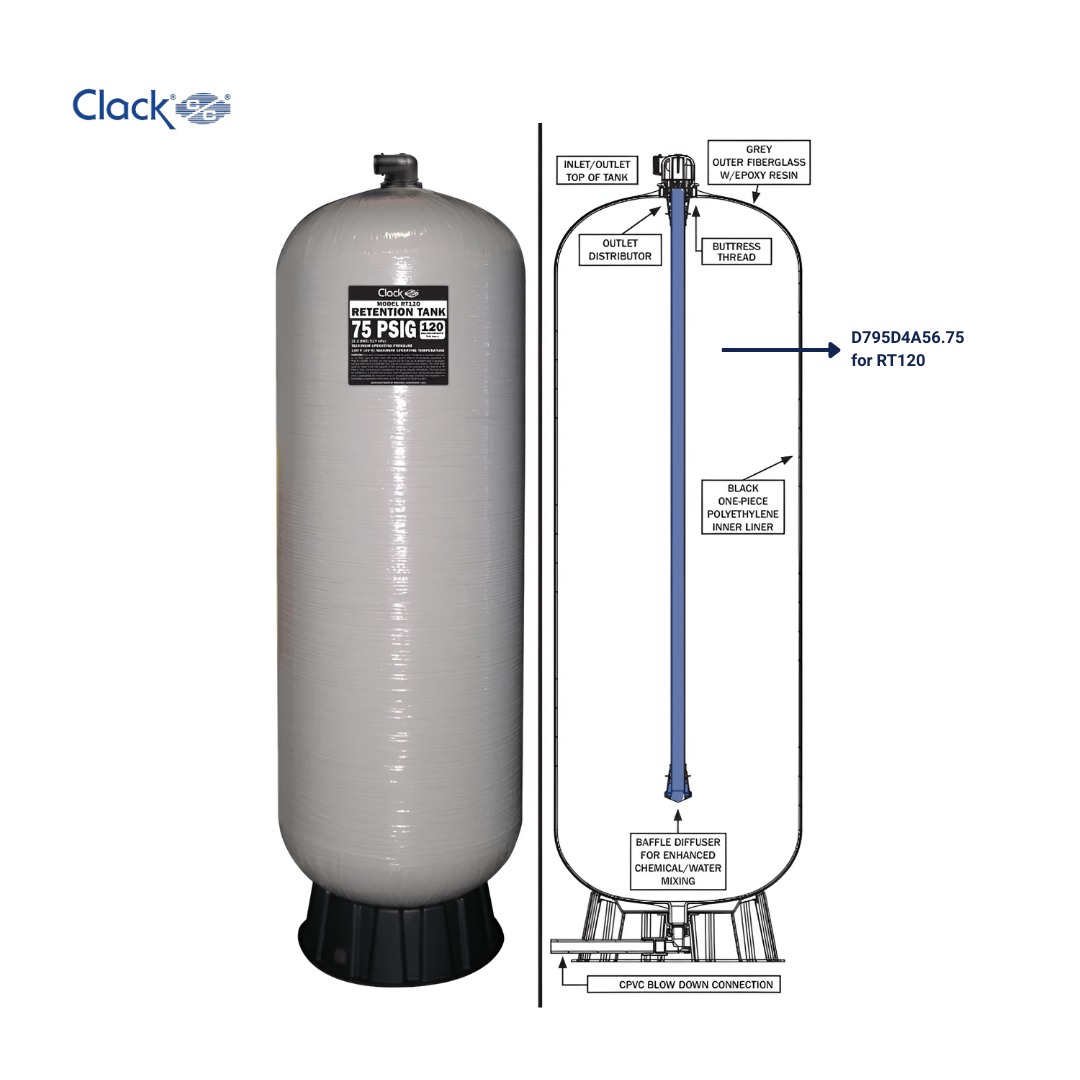 Clack C2252 RT120 Retention Tank