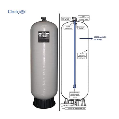 Clack C2252 RT120 Retention Tank