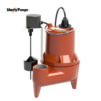 Liberty Pumps® LE40 Series 4/10 HP Submersible Sewage Pump