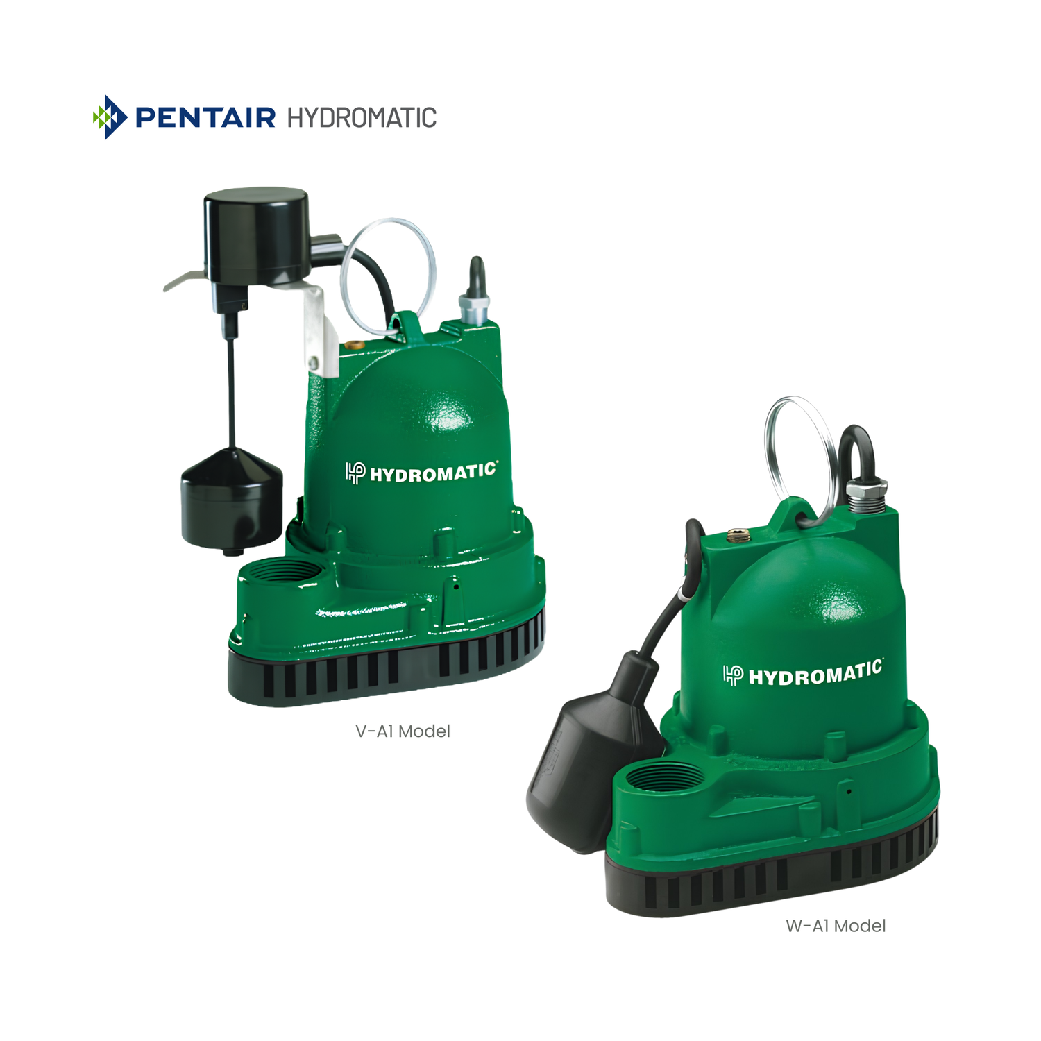 Pentair Hydromatic Submersible Sump Pump (W-A1/V-A1)