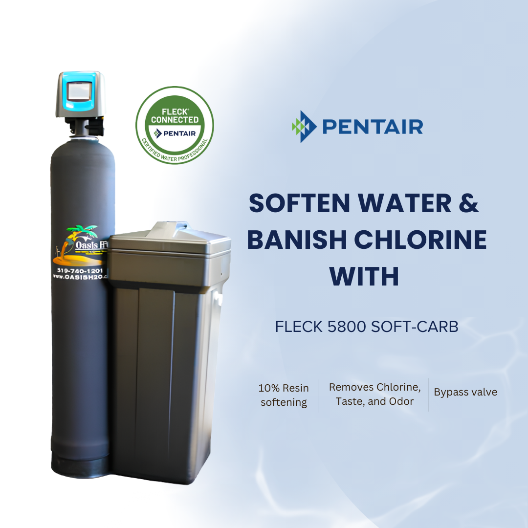 Fleck 5800 Series Water Softener/Chlorine Removal Filter (Soft-Carb/Chlor-A-Soft)