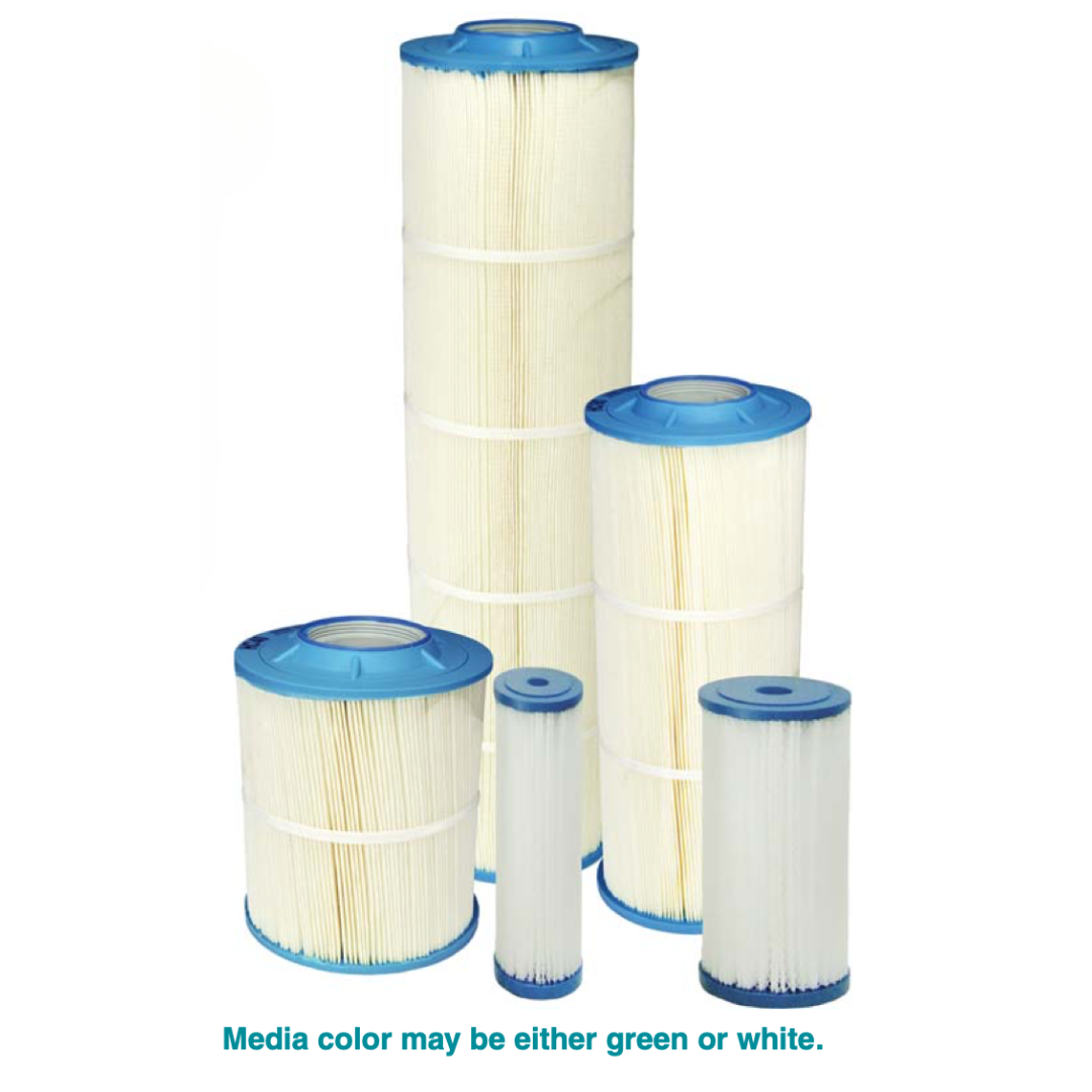 HARMSCO® Premium Calypso Blue™ SureSafe™ Anti-Microbial Filter Cartridges