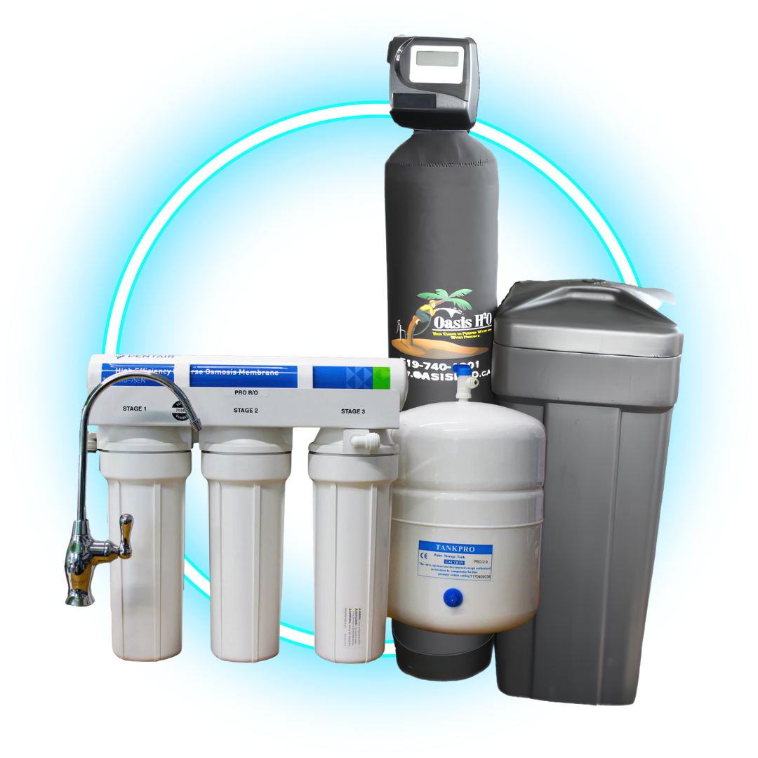 Water Softener/Chlorine Removal & RO Combo Package Deal