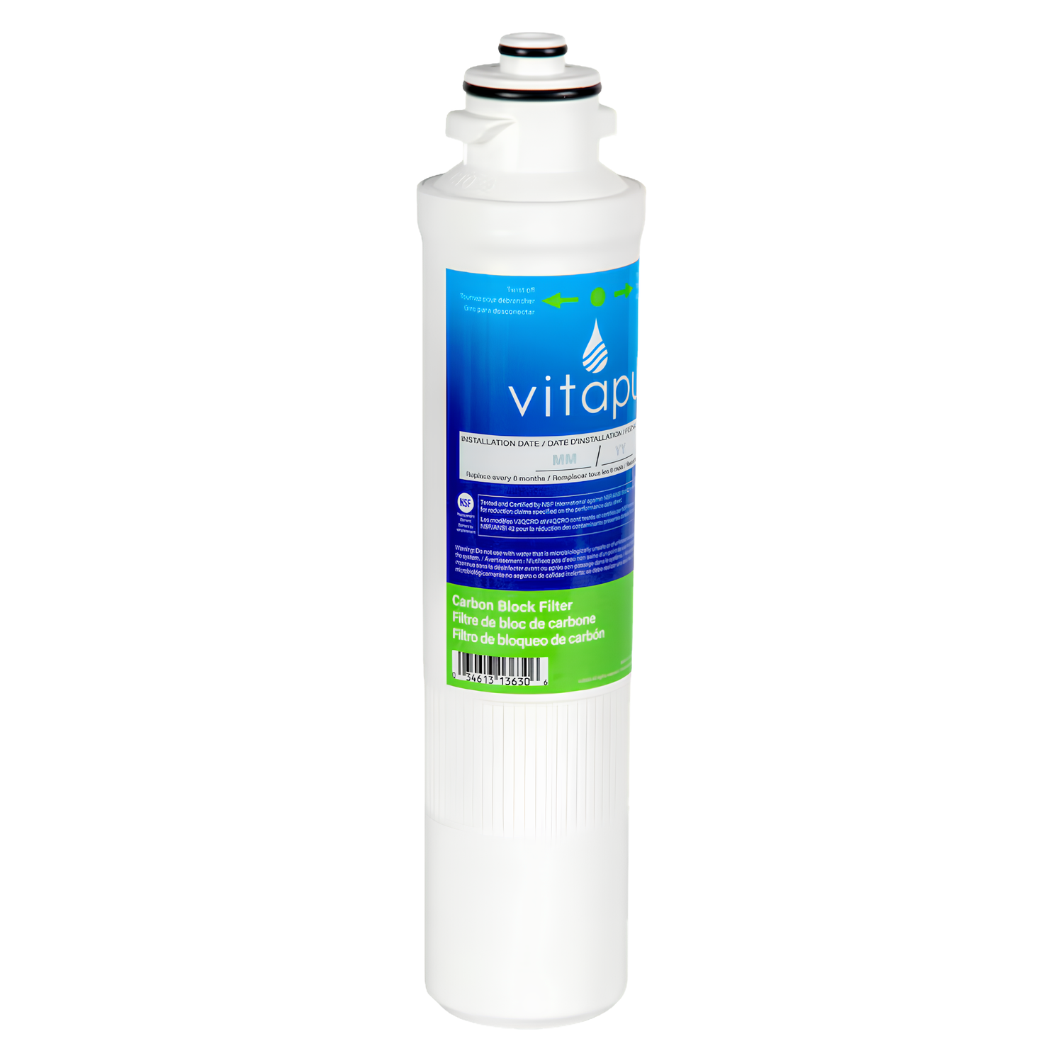 Pur/Vitapur Quick Change Carbon Filter (PQCCRB) (VRFQCTO) (VQCCTOL)