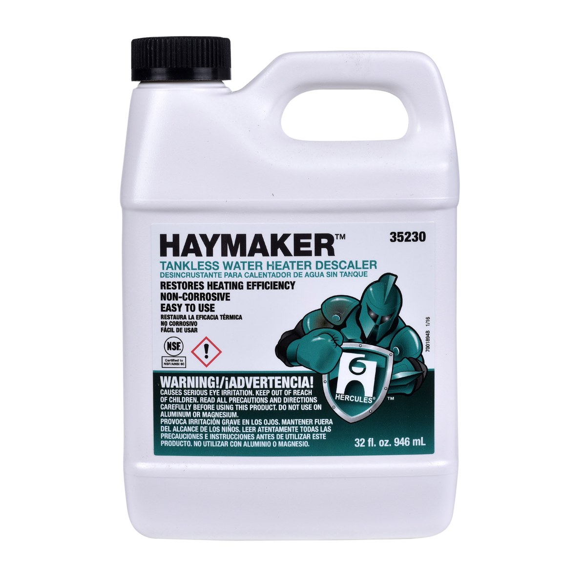 Hercules Haymaker Tankless Water Heater Descaler Kit (