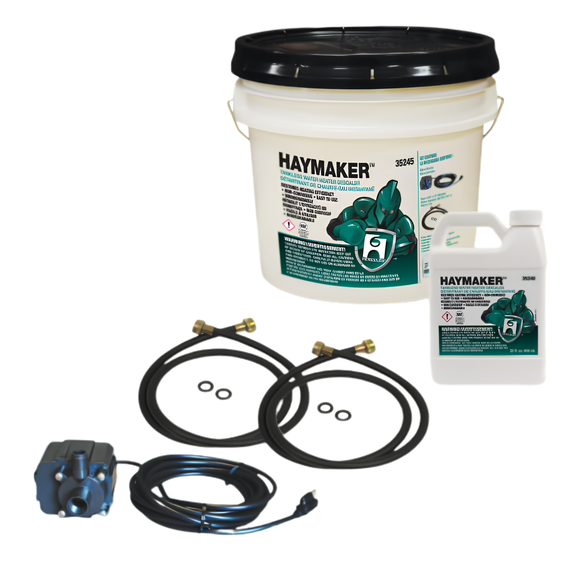 Hercules Haymaker Tankless Water Heater Descaler Kit (