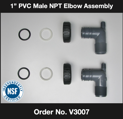 Water Softener Clack 3/4&quot; or 1&quot;  Tails (V3007)