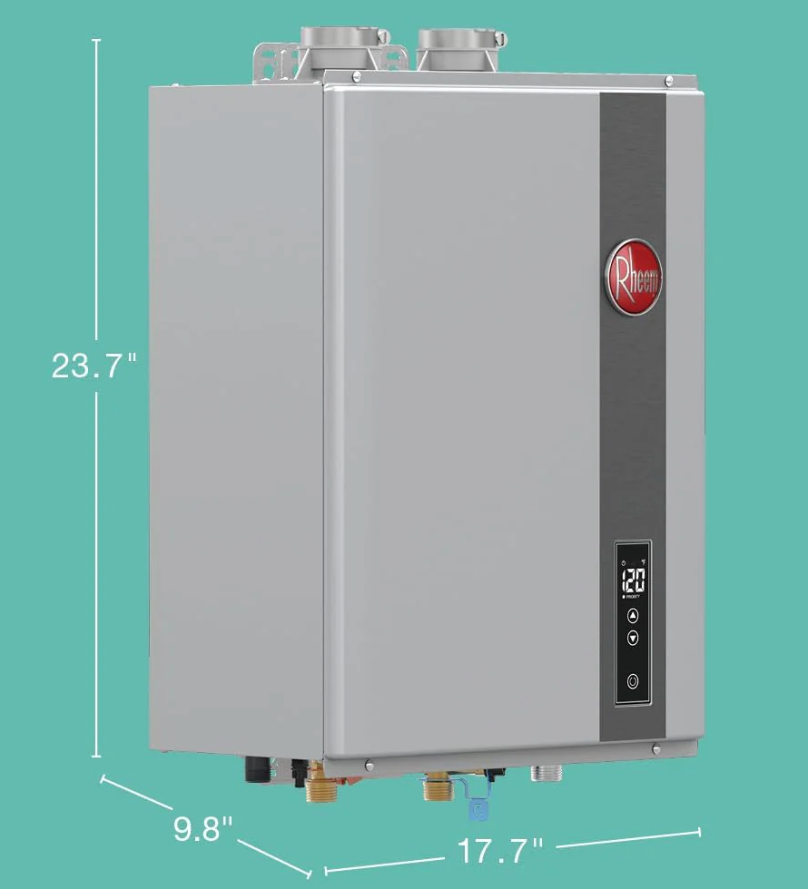 Rheem CRTGH Series Super  High Efficiency Condensing Tankless Natural Gas and Liquid Propane Water Heater