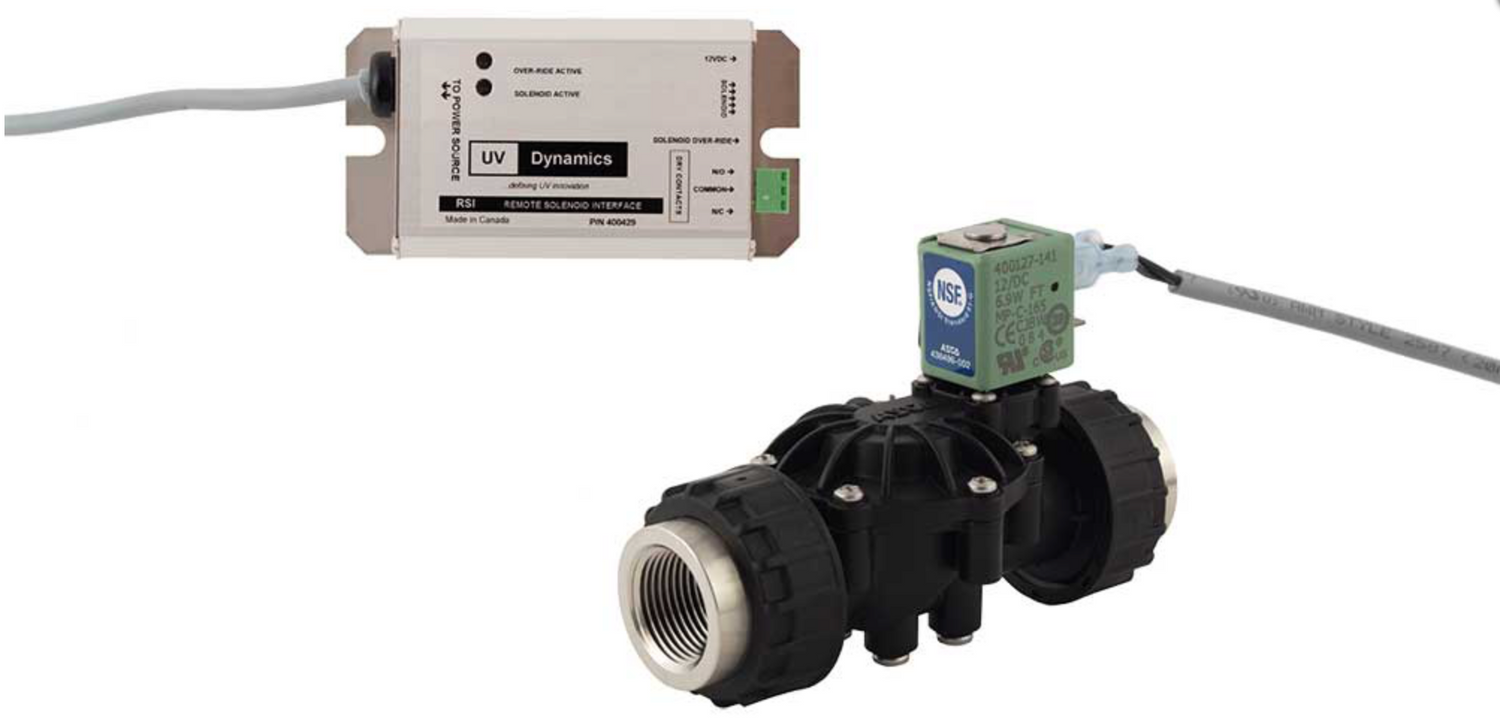UV Dynamics Solenoid Valve and interface Kit ( 400455 )