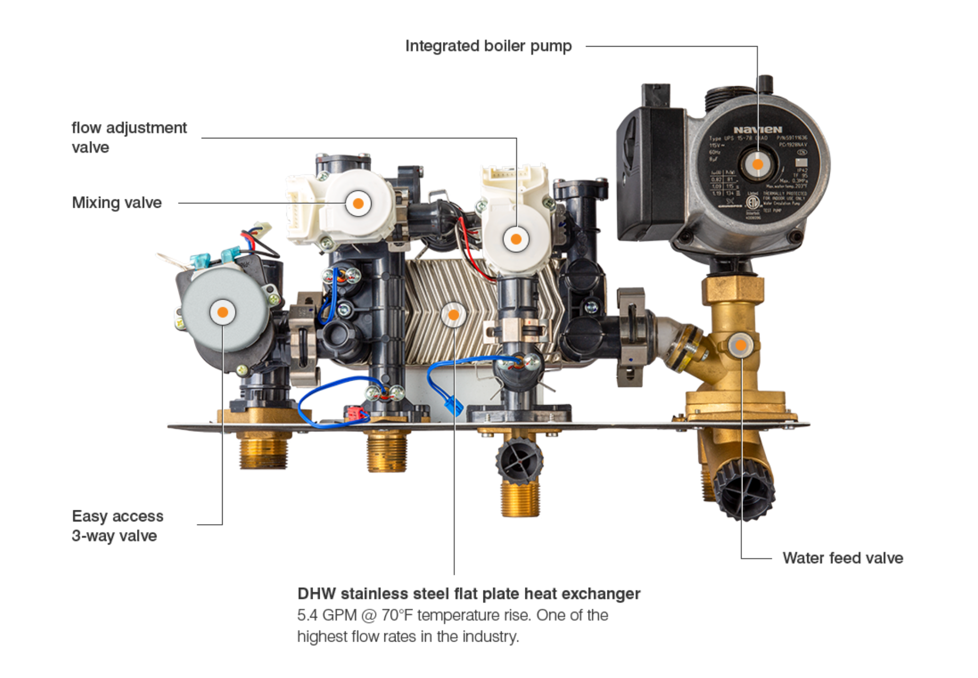 Navien NCB-H Series Condensing Combi-Boiler