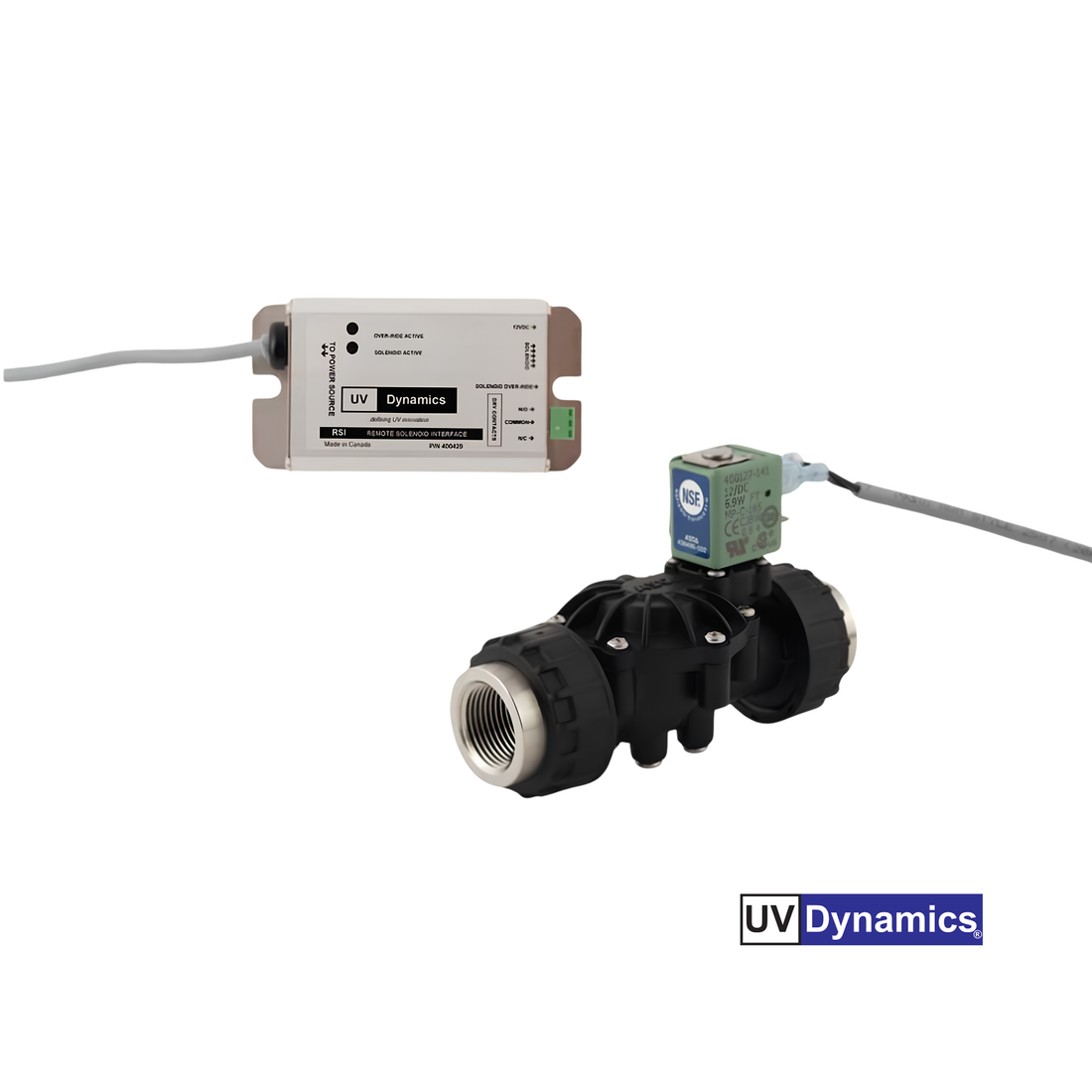 UV Dynamics Solenoid Valve and interface Kit (400455)