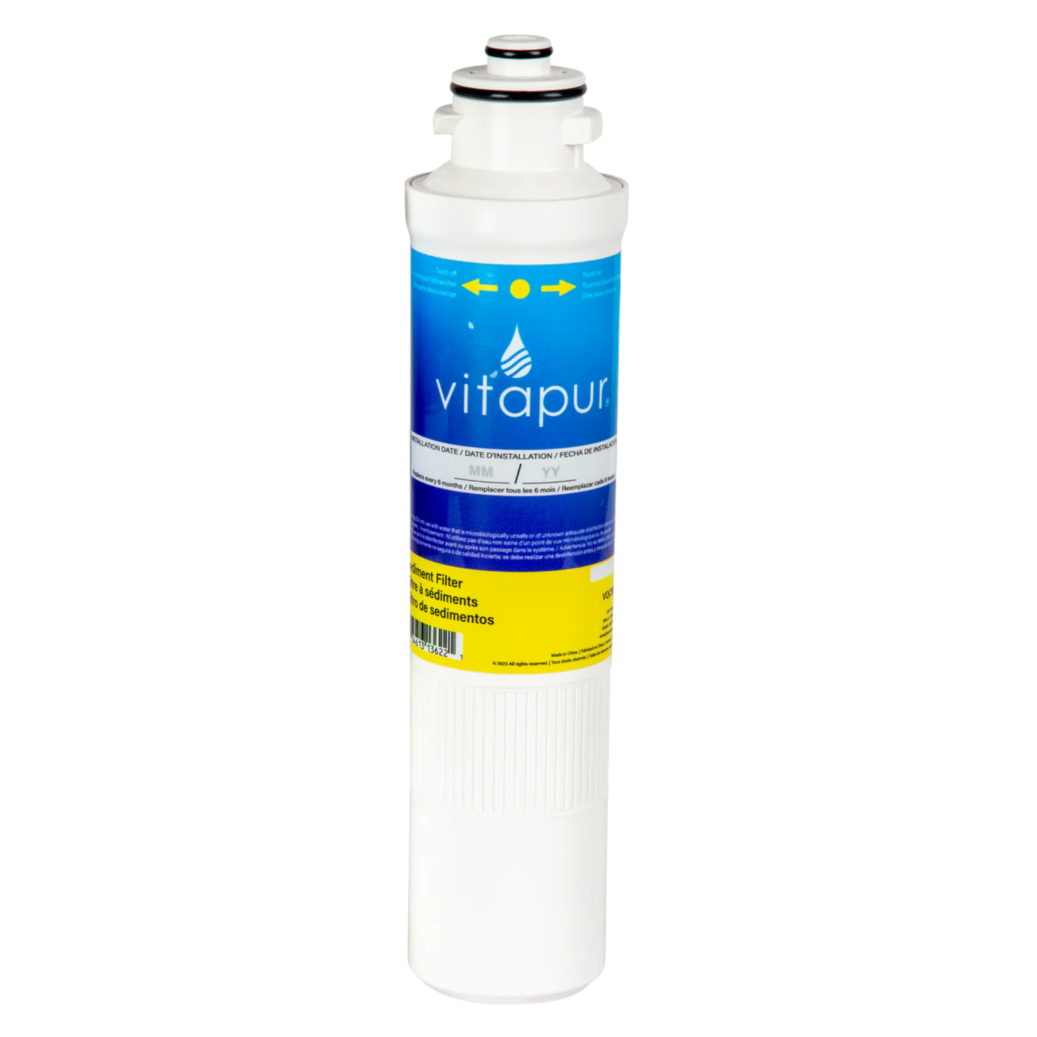 Pur/Vitapur Quick Change Sediment Filter (PQCSED) (VRFQPP) (VQCSED)