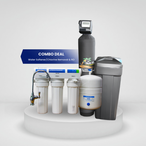 Water Softener/Chlorine Removal &amp; RO Combo Package Deal