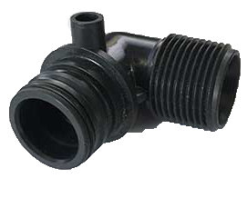 Clack WSI 3/4" Drain Elbow & Retainer Assembly (V4057) (V3962)