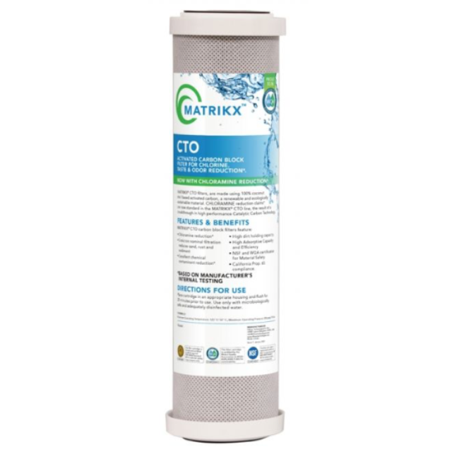 Matrix-CTO Carbon Filter (32-250-10-Matrikx) (32-250-20-Matrikx) (32-450-10-Matrikx) (32-450-20-Matrikx)
